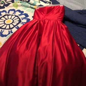 A size 2 prom dress worn once!
